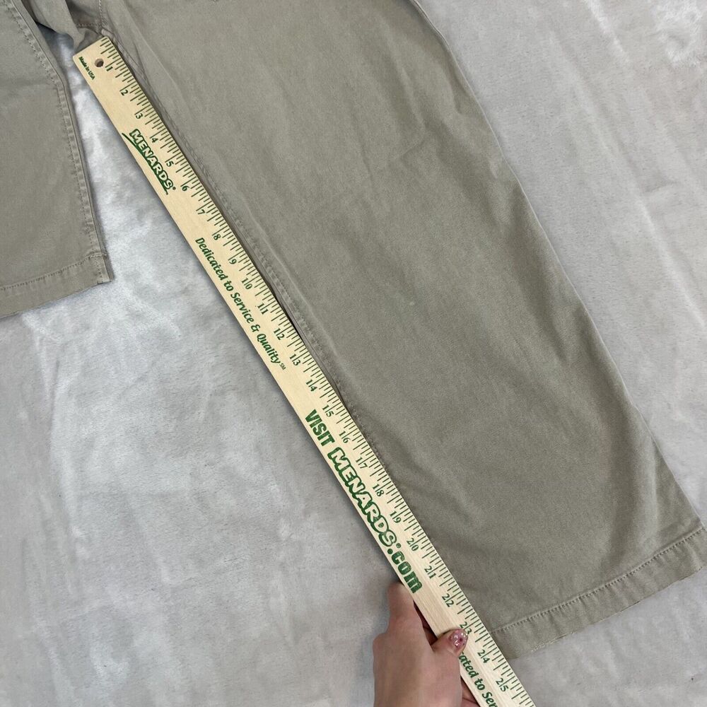 Eddie Bauer Pants Womens 0 Slightly Curvy Marina High Rise Crop Utility Wide Leg - Picture 5 of 13